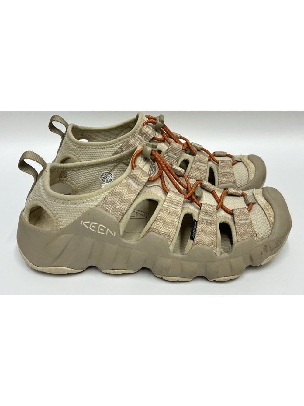 KEEN Hyperport H2 Sandal Womens Size 8 Birch Plaza Taupe Gorpcore Hiking Outdoor